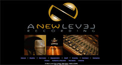 Desktop Screenshot of anewlevelrecording.com
